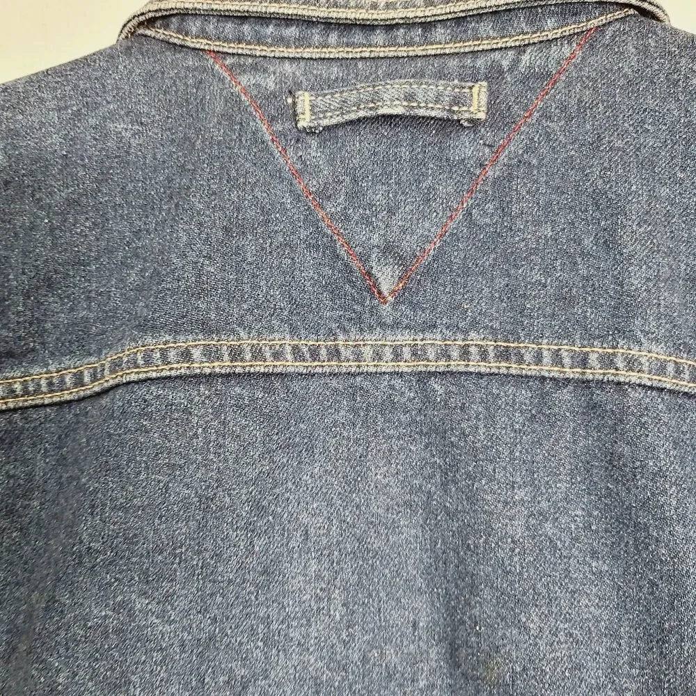 Tommy Hilfiger Women's Trucker Denim Jean Jacket‎